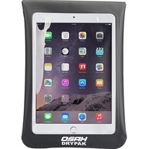 OSAH 오토바이 드라이팩 태블릿용 부착형 방수 탱크백 MBH-08BK, 블랙