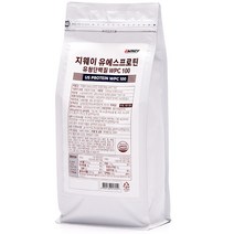 지웨이 유에스프로틴 WPC 농축 유청 단백질 보충제 100, 1000g, 1개