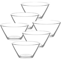 LAV 샐러드볼 VEG267 12cm, 투명, 6개