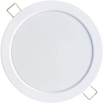 LETONE LED 욕실 매입등 방습형 15w 지름 175mm x H 65mm, 주백색(아이보리빛), 1개