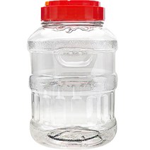 미르코리아 대광구 담금주병 원형 투명, 20L, 1개
