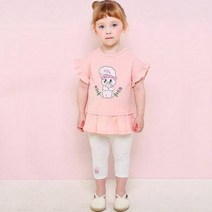 밀크마일 에스더버니 유아용 7부 레깅스