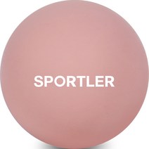 스포틀러 실리콘 싱글 마사지볼, 샤이핑크, 1개