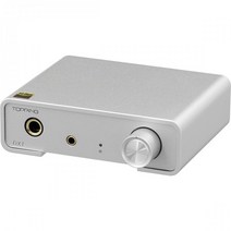 TOPPING DAC & 헤드폰 AMP + USB 케이블 세트, DX1(실버)