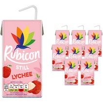 루비콘 리치 NFC 퓌레과즙 주스, 288ml, 9개