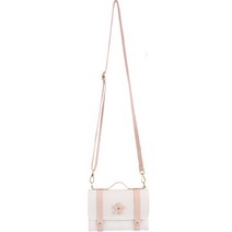 올라운더 크로스백 가죽공예 DIY 패키지 세트, 화이트, 1세트