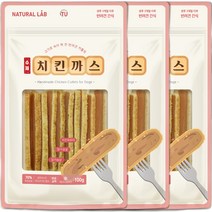 네츄럴랩 커틀릿 강아지간식, 치킨, 100g, 3개