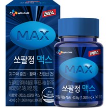 전립소 쏘팔정 맥스 40.8g, 30정, 1개