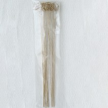 더플라워마켓 원형 메세지 클립 화분픽꽂이 20p, 골드