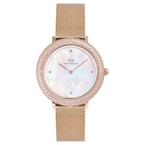 다니엘웰링턴 여성용 CRYSTALLINE BEZEL MELROSE 메탈 손목시계