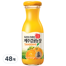 가야농장 제주감귤농장 180ml, 48개