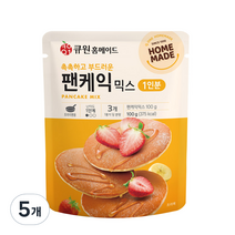 큐원 홈메이드 팬케익 믹스, 5개, 100g