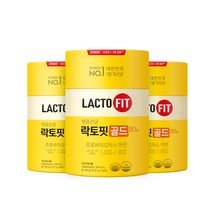 종근당건강 락토핏 골드, 160g, 3개