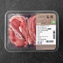 파머스팩 듀록 한돈 무항생제 인증 뒷다리 제육 불고기용 (냉장), 1kg, 1개
