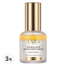 달바 화이트 트러플 더블 레이어 리바이탈라이징 세럼, 3개, 30ml