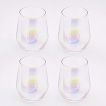 테이블아트 보테 오로라 크리스탈 유리잔 390ml, 4개