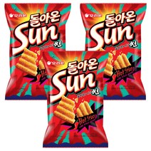 오리온 썬 오리지널 스낵, 80g, 3개 상품 사진