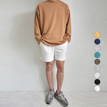 제이에이치스타일 남성용 베이직 밴딩 반바지 JHROK410