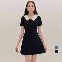 하트클럽 Heart Collar Ribbon Dress