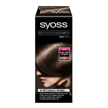 사이오스 프로페셔널 헤어컬러 새치커버, 4N 클래식 브라운, 1개