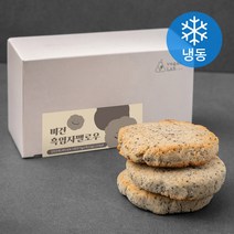 청춘푸드 비건 흑임자멜로우 3입 (냉동), 210g, 1박스