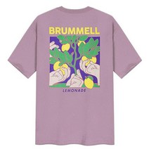 매드문 레모네이드 오버핏 반팔 티셔츠