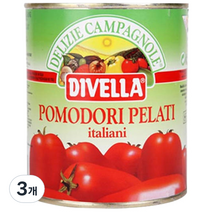 디벨라 홀토마토 통조림, 3개, 800g