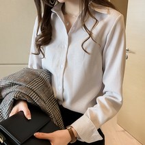 패션풀 여성용 온유 스트라이프 셔츠 26045