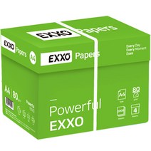 엑소 복사용지 80g, 2000매, A4