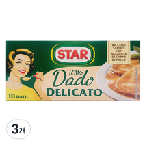 스타 다도 델리카토 치킨맛 조미료, 100g, 3개