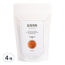 청년농원 저온가공 도라지차 삼각티백, 1g, 50개입, 4개