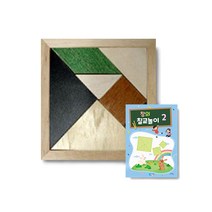 가베가족 투톤칠교 + 칠교놀이 2단계 교재 KS1411