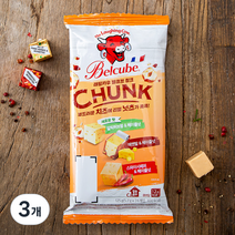 래핑카우 벨큐브 청크 24큐브, 3개, 125g