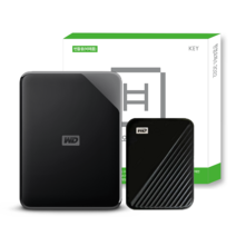WD Elements Portable SE 휴대용 외장하드 + 파우치 + 한컴오피스 2022, 4TB, 블랙