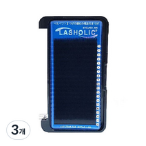 래쉬홀릭 에어 속눈썹 C컬 0.15 x 10 mm, 3개