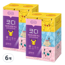 코디 아트앤 포켓몬 미니 2겹 랜덤발송, 230매, 36개