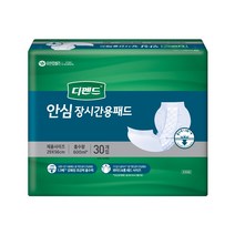 디펜드 남녀공용 안심 장시간용 패드 속기저귀 성인기저귀, 30개입, 1개