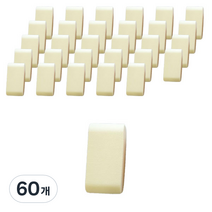 스펀지팝 하이드로 스펀지 대용량, 노랑, 60개