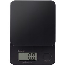 브루마 디지털 주방 전자저울 이유식, 블랙, BS60, 1kg