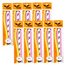 비상 배드민턴 / 테니스 라켓 오버 그립 10p, 핑크