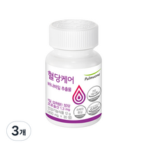풀무원건강생활 혈당케어 바나바잎추출물, 30정, 3개