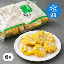 푸드야 절단옥수수 (냉동), 1kg, 6팩