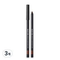 토니모리 백젤 미라클핏 수퍼프루프 펜슬라이너 0.5g, 01 트루블랙, 3개