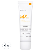 은율 랩 릴리프 선크림 SPF50+ PA++++, 50ml, 4개