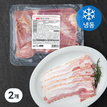 에쓰푸드 라이트 베이컨 (냉동), 1000g, 2개