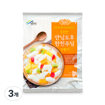 밀양한천 안닝도후 한천푸딩 만들기 4개입, 216g, 3개