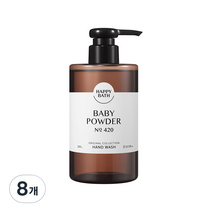 해피바스 오리지널 컬렉션 베이비파우더 핸드워시, 8개, 300ml