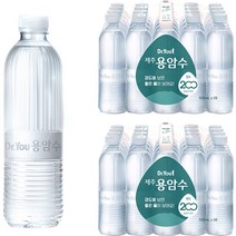 닥터유 제주 용암수 무라벨, 40개, 530ml