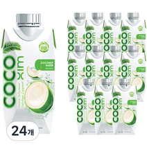 코코씸 코코넛 워터 오리지널, 330ml, 24개