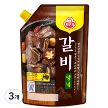 오뚜기 갈비양념 스파우트팩, 3개, 480g